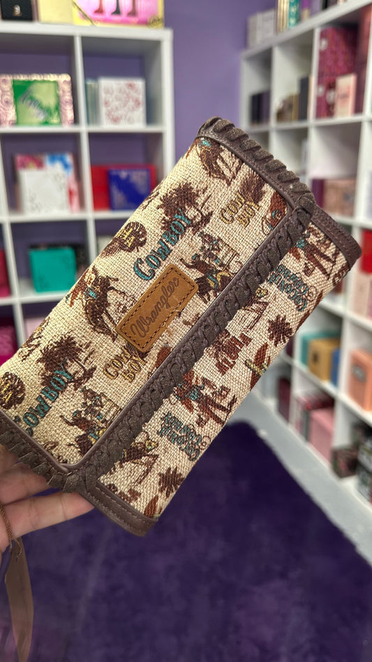 WRANGLER WALLET-CROSSBODY