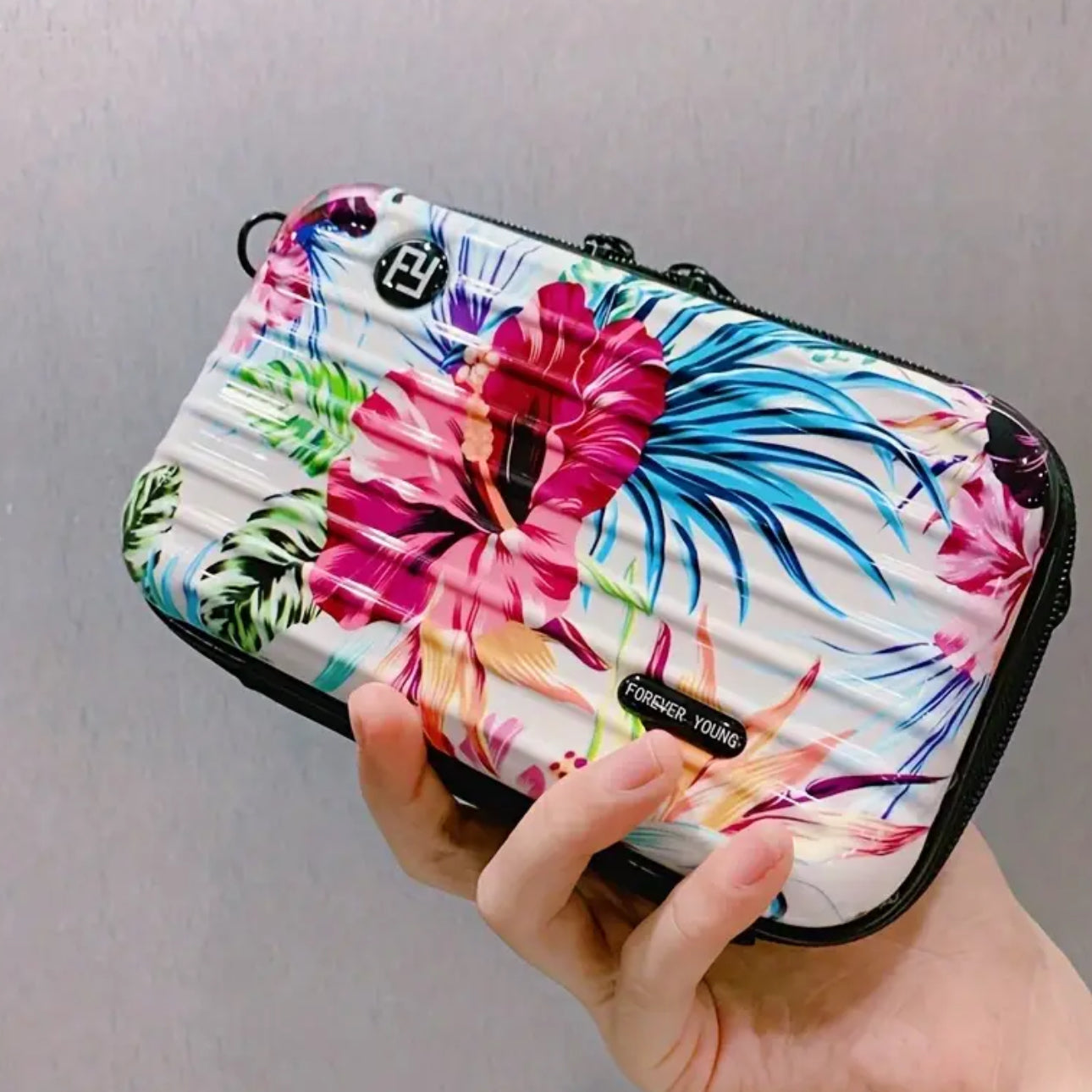 MI Los Angeles Forever Young Mini Suitcase Crossbody