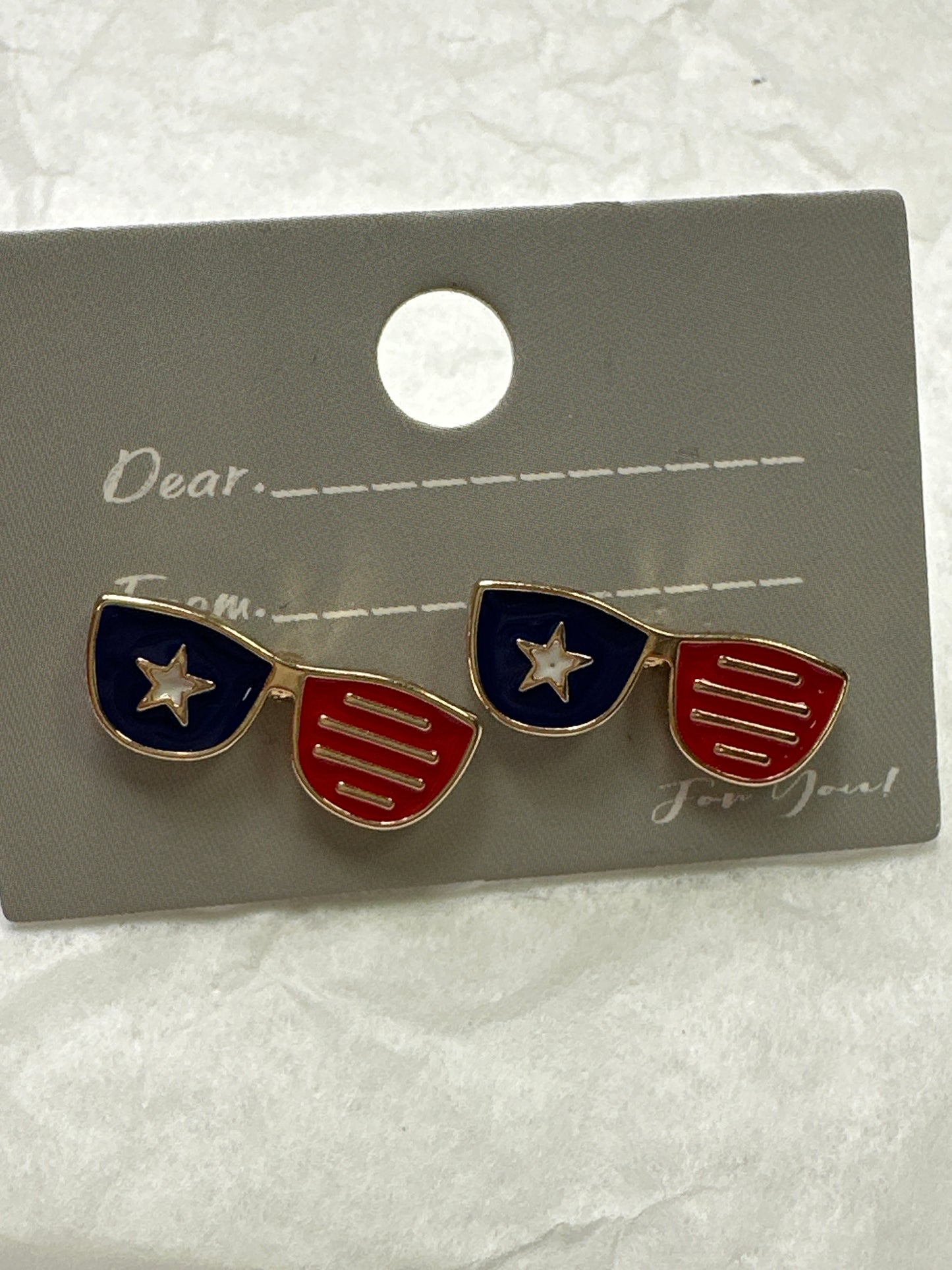 4th of July sunglasses Earrings