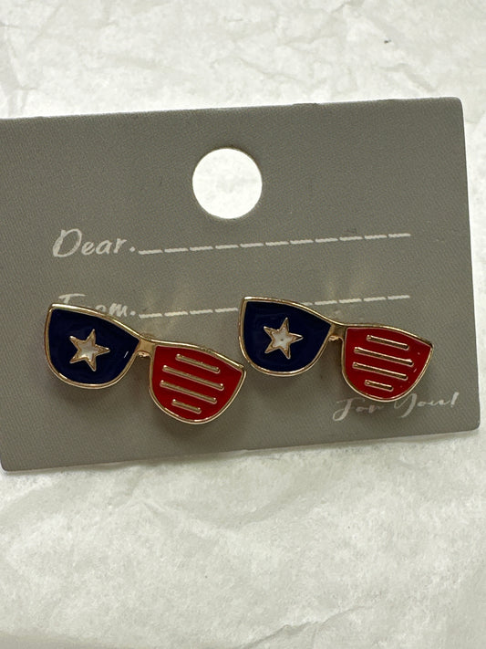 4th of July sunglasses Earrings