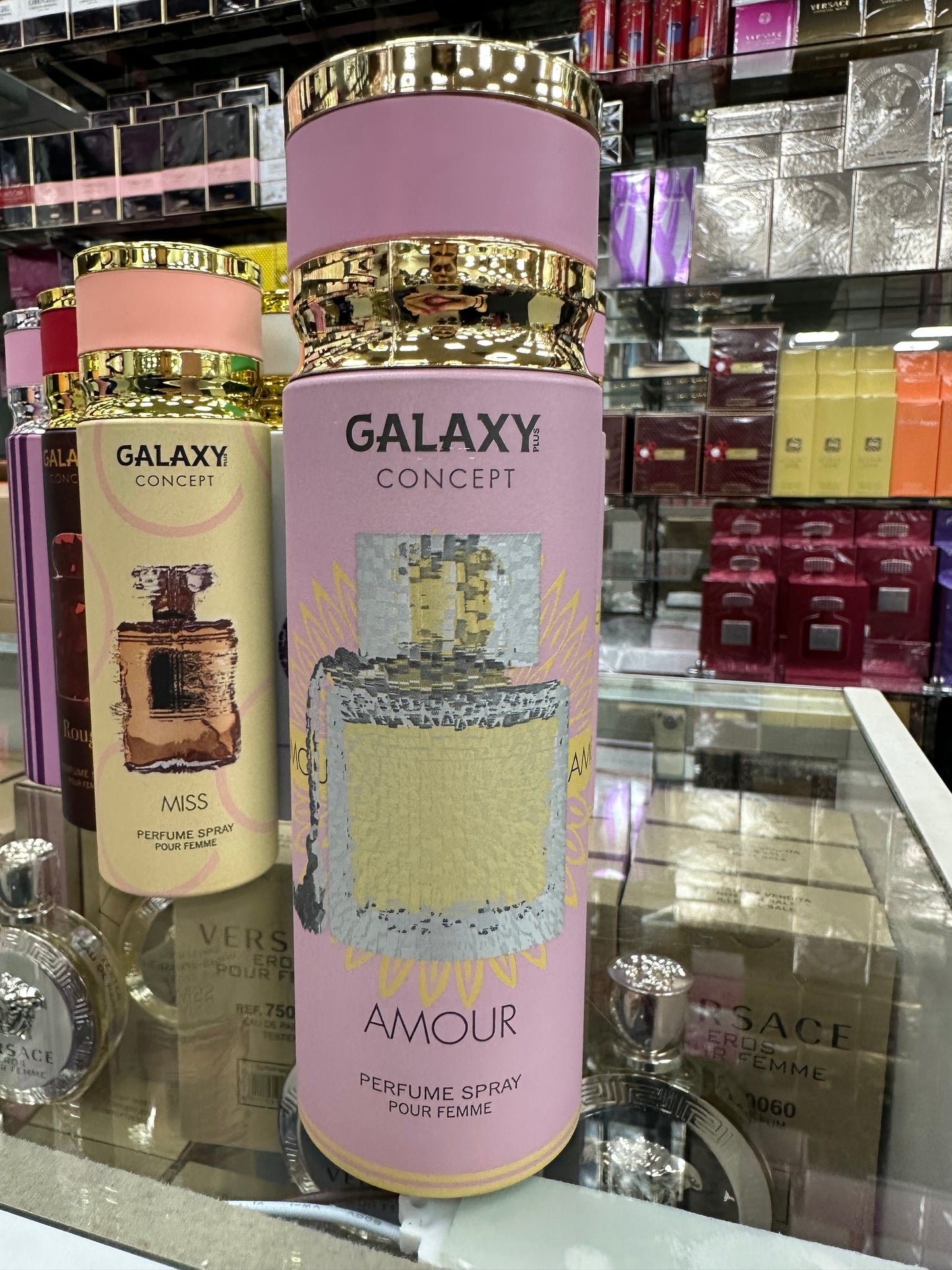Galaxy concept, body spray perfumes
