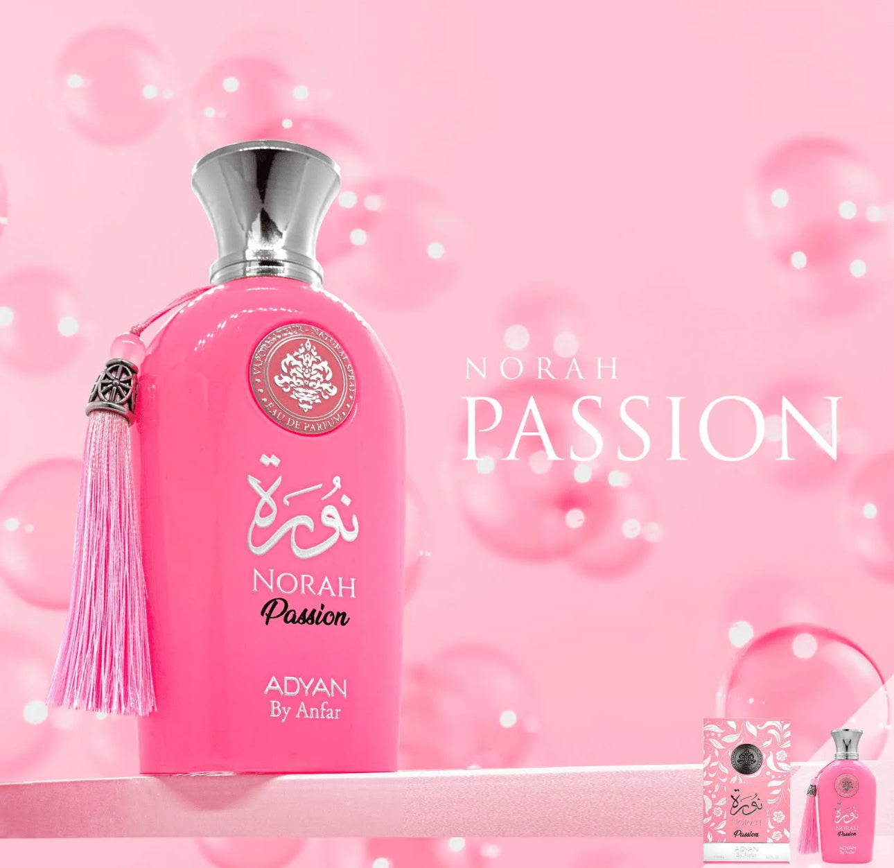 Norah Passion For Women By Adyan Eau De Parfum Spray 3.4 Oz