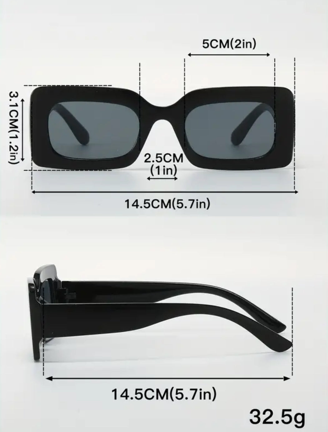Rectangle Sunglasses