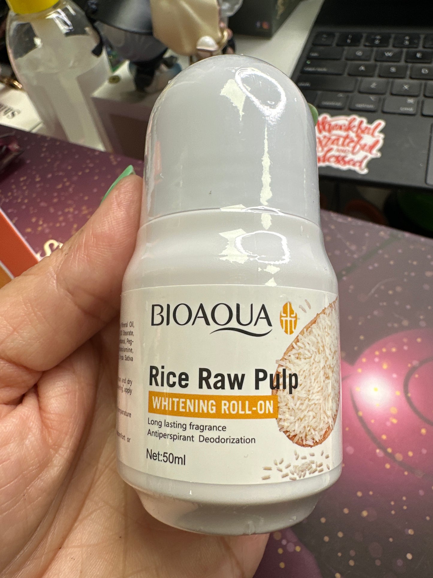 Rice Raw Pulp Deodorant