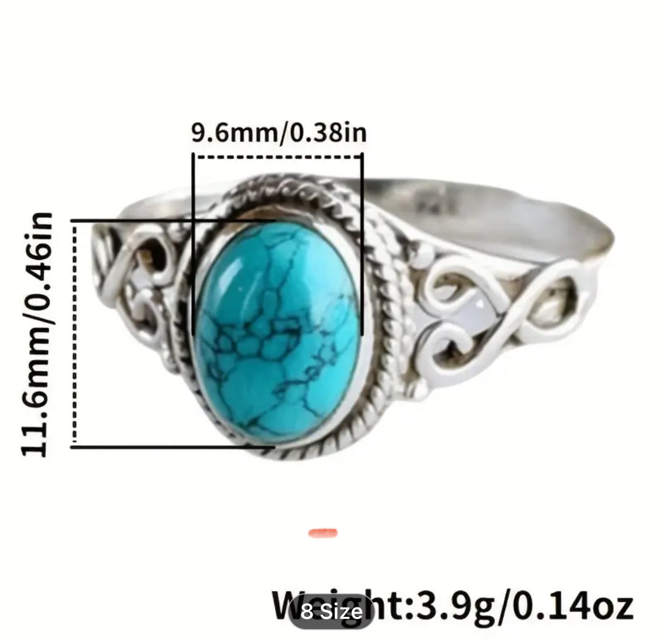 VintageTurquoise Ring