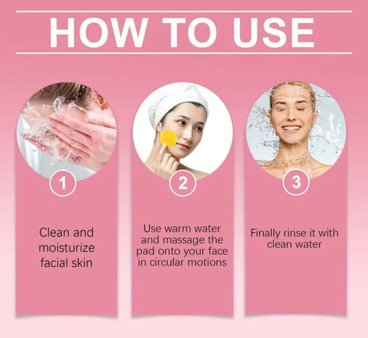 JAYSUING Turmeric & Kojic Acid Facial Cleansing Pads