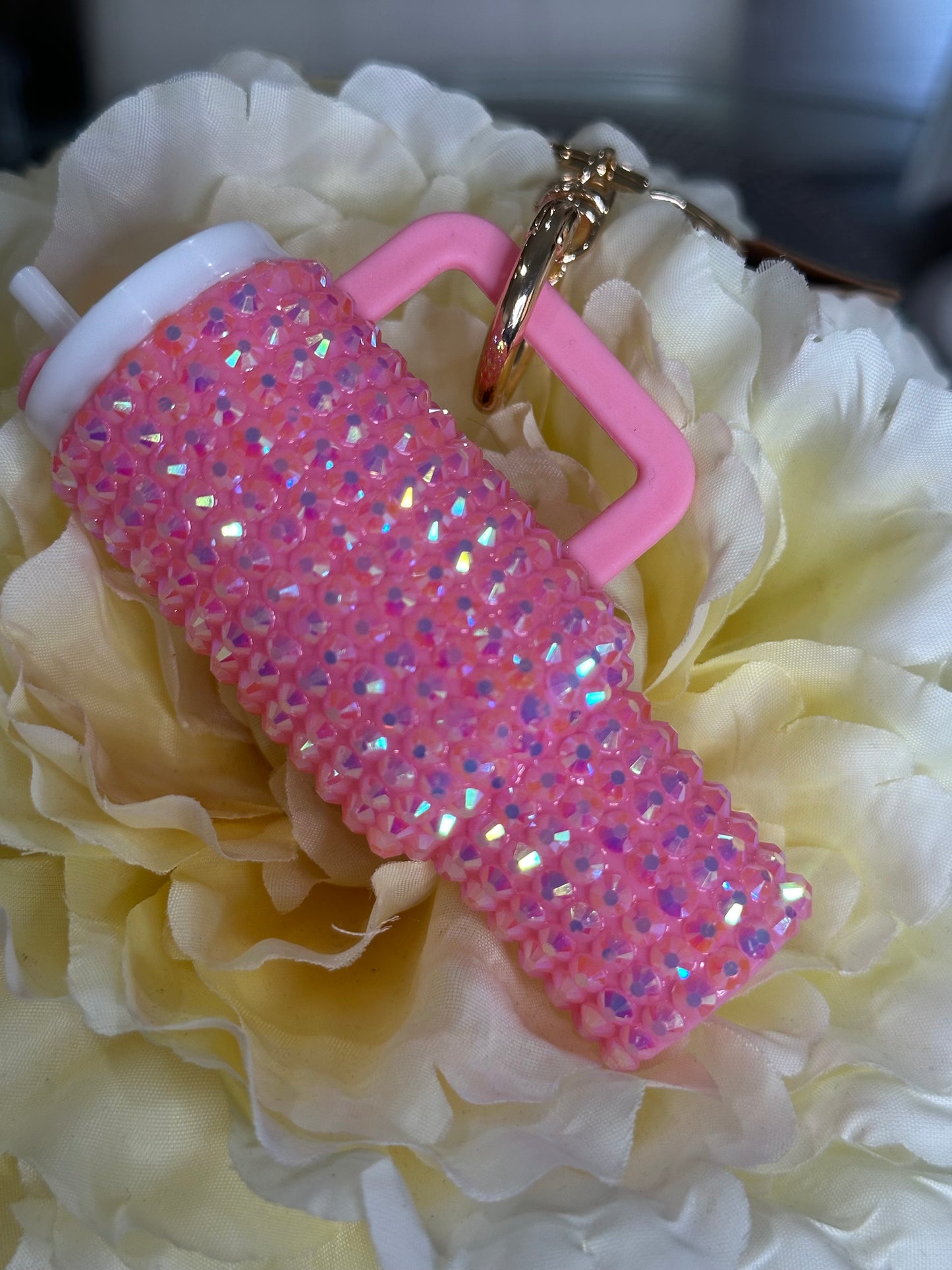 Chrystal Tumbler Keychains