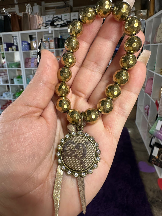 GG GOLD HERMATITE XL BRACELET