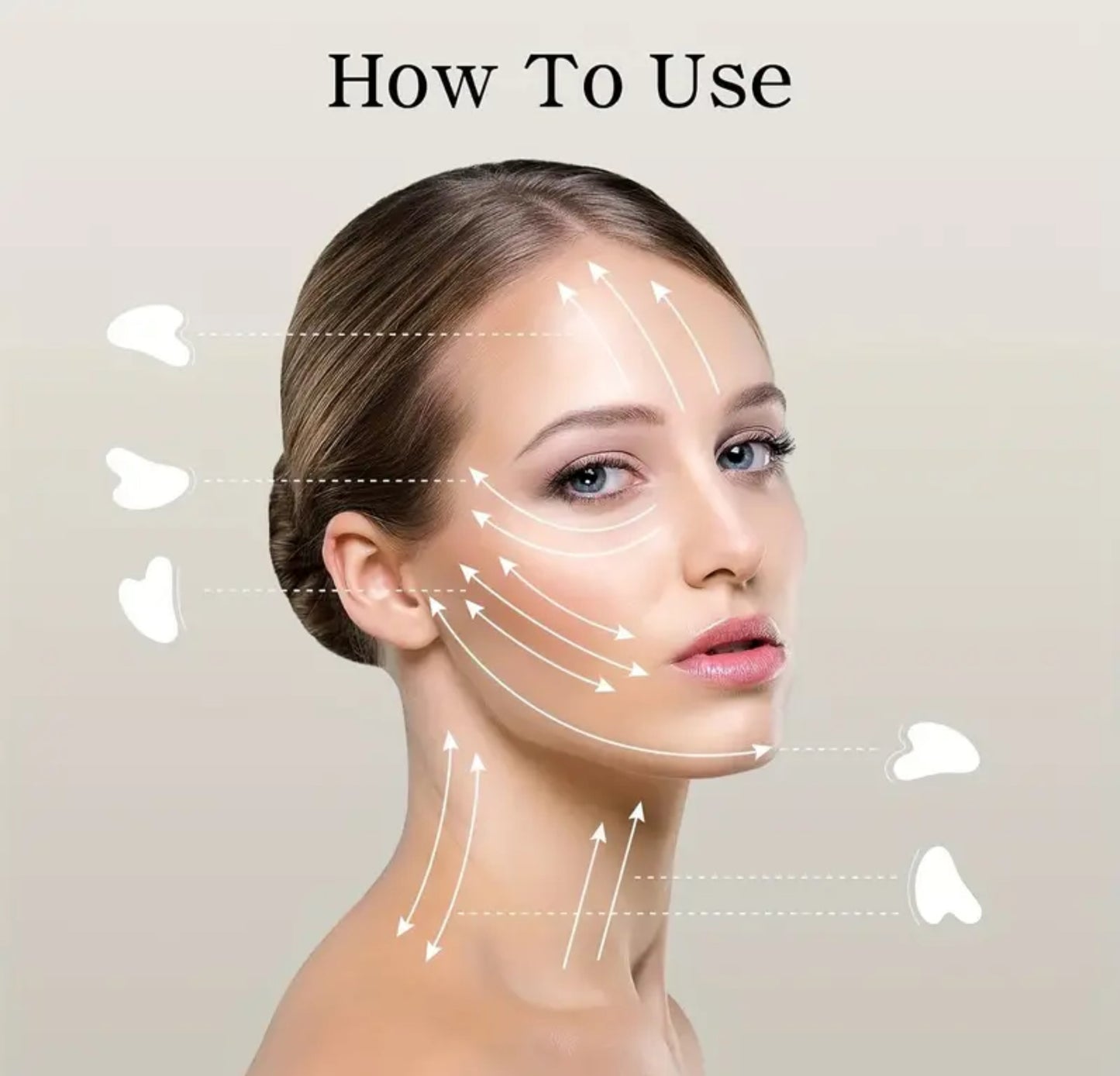 Heart Shape Gua Sha Stone