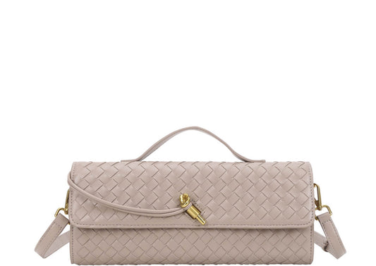Woven Fashion Handle Clutch Evening BZ-1211