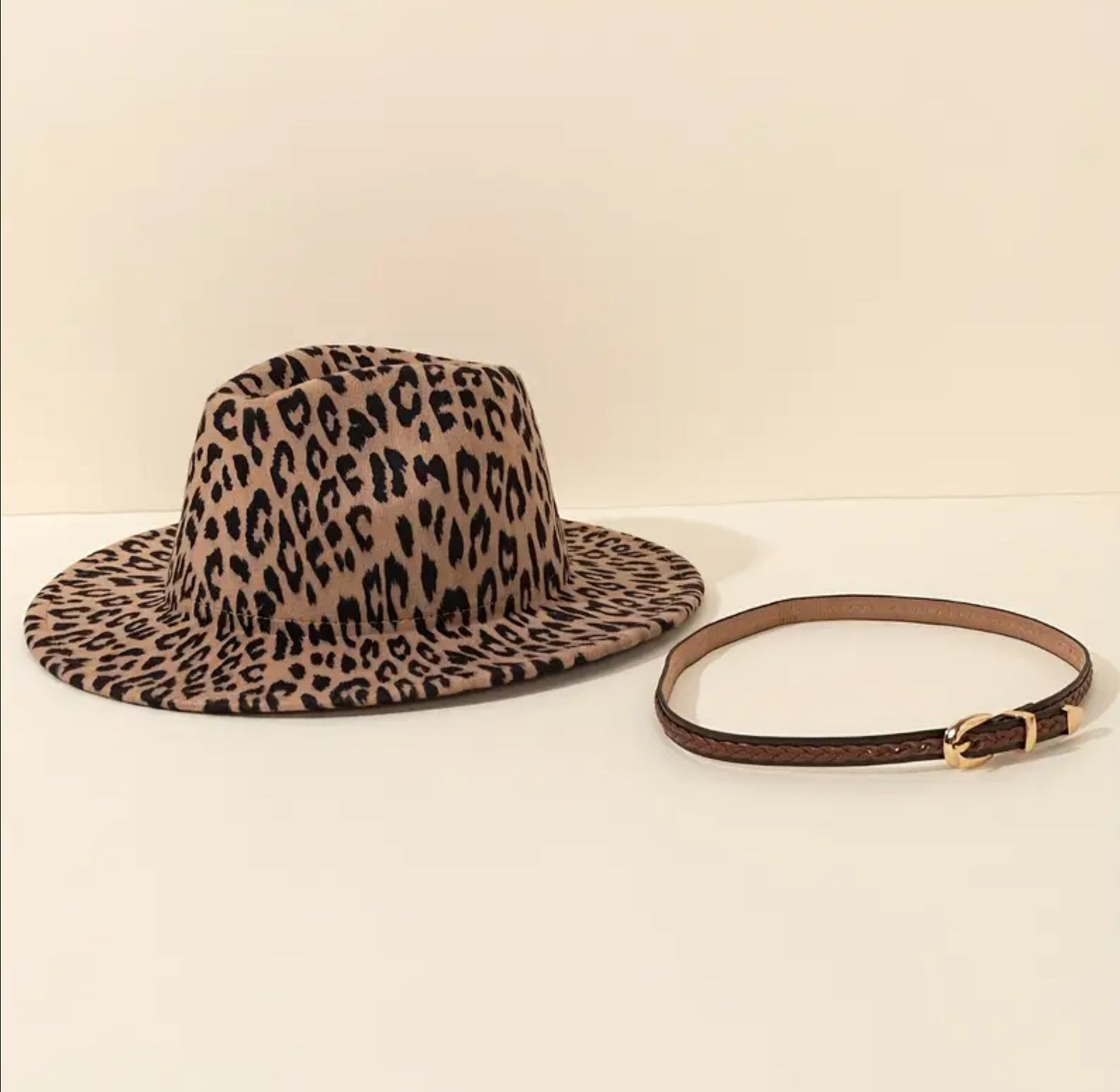 Vintage Fedora Leopard HAT