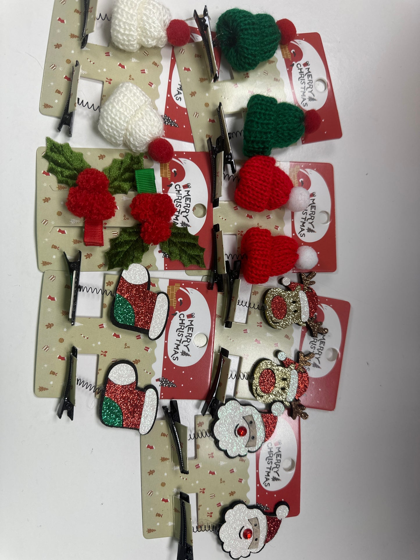 Christmas Hair Clips $5