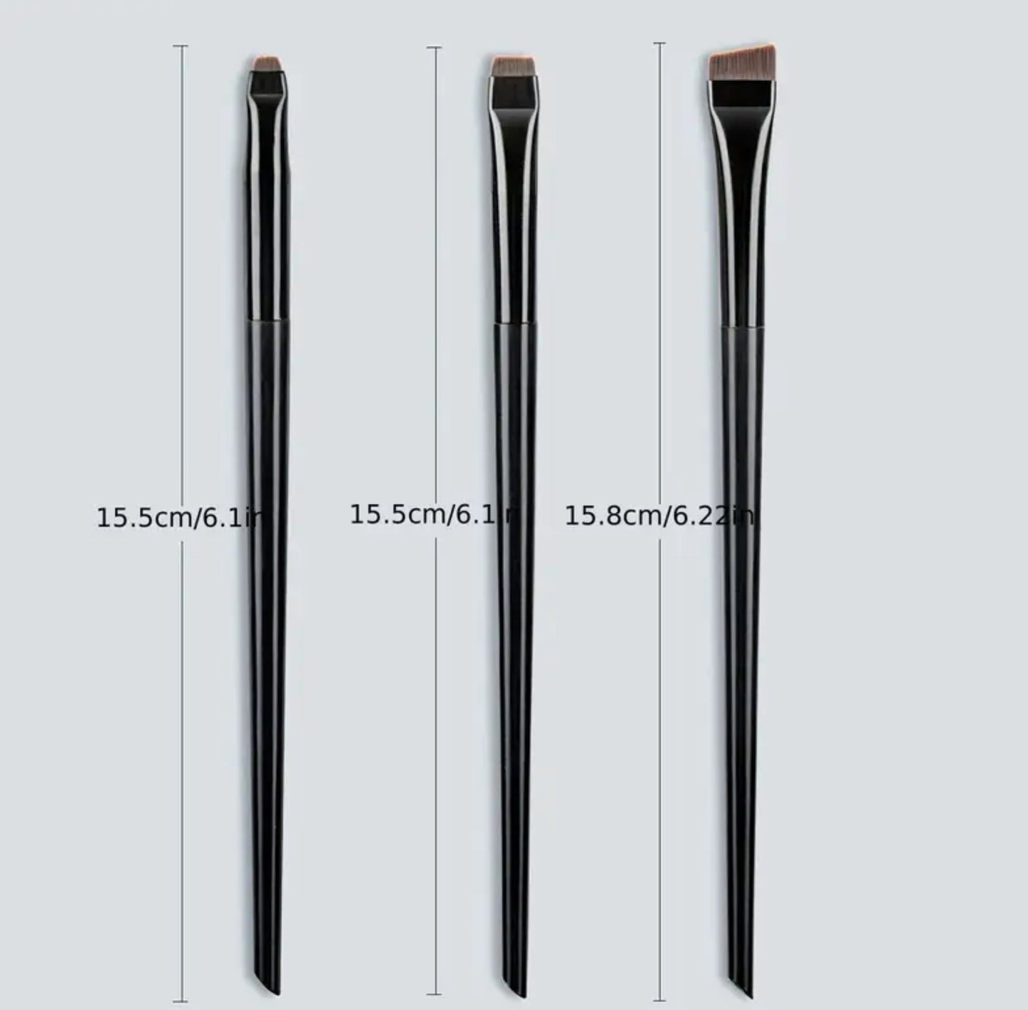 Ultra-Thin Eyebrow Brush Set