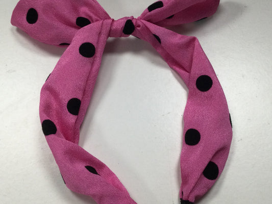 Poke dot headband