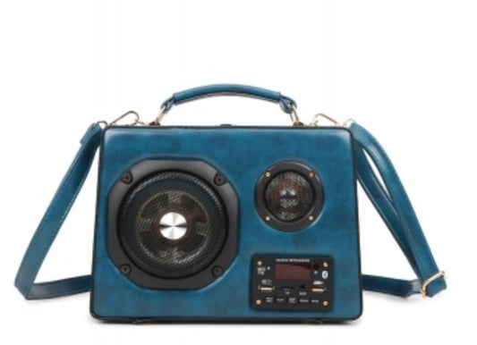 Bluetooth Speaker Satchel Shoulder Handbag 2201