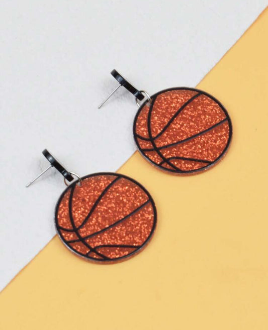 Basketball Earrings