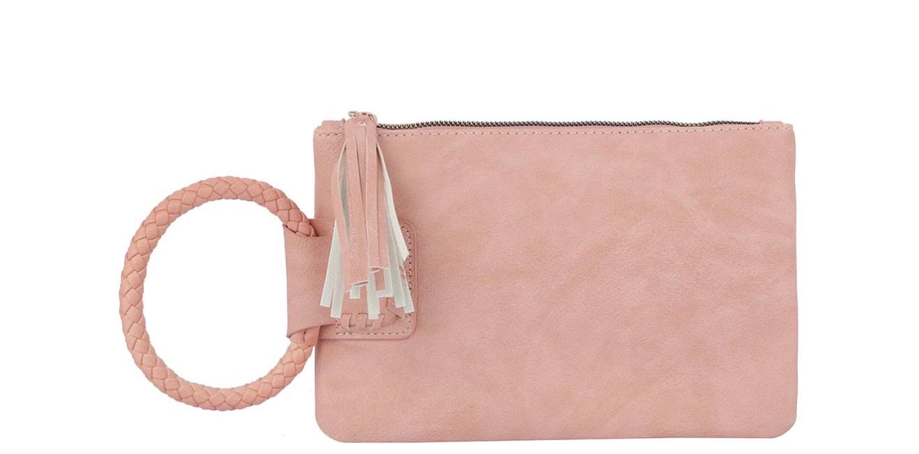 Fashion Tassel Cuff Handle Clutch TD-0018