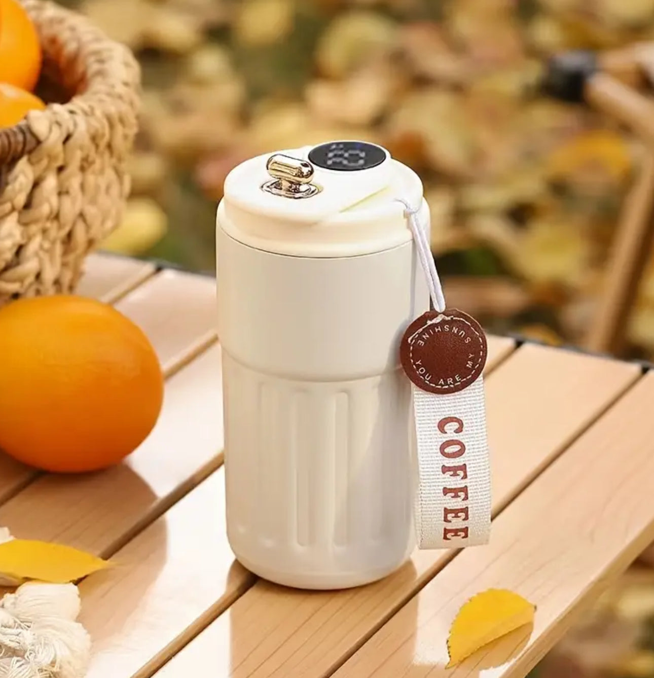 Stainless Steel Insulated Coffee Travel Mug,
