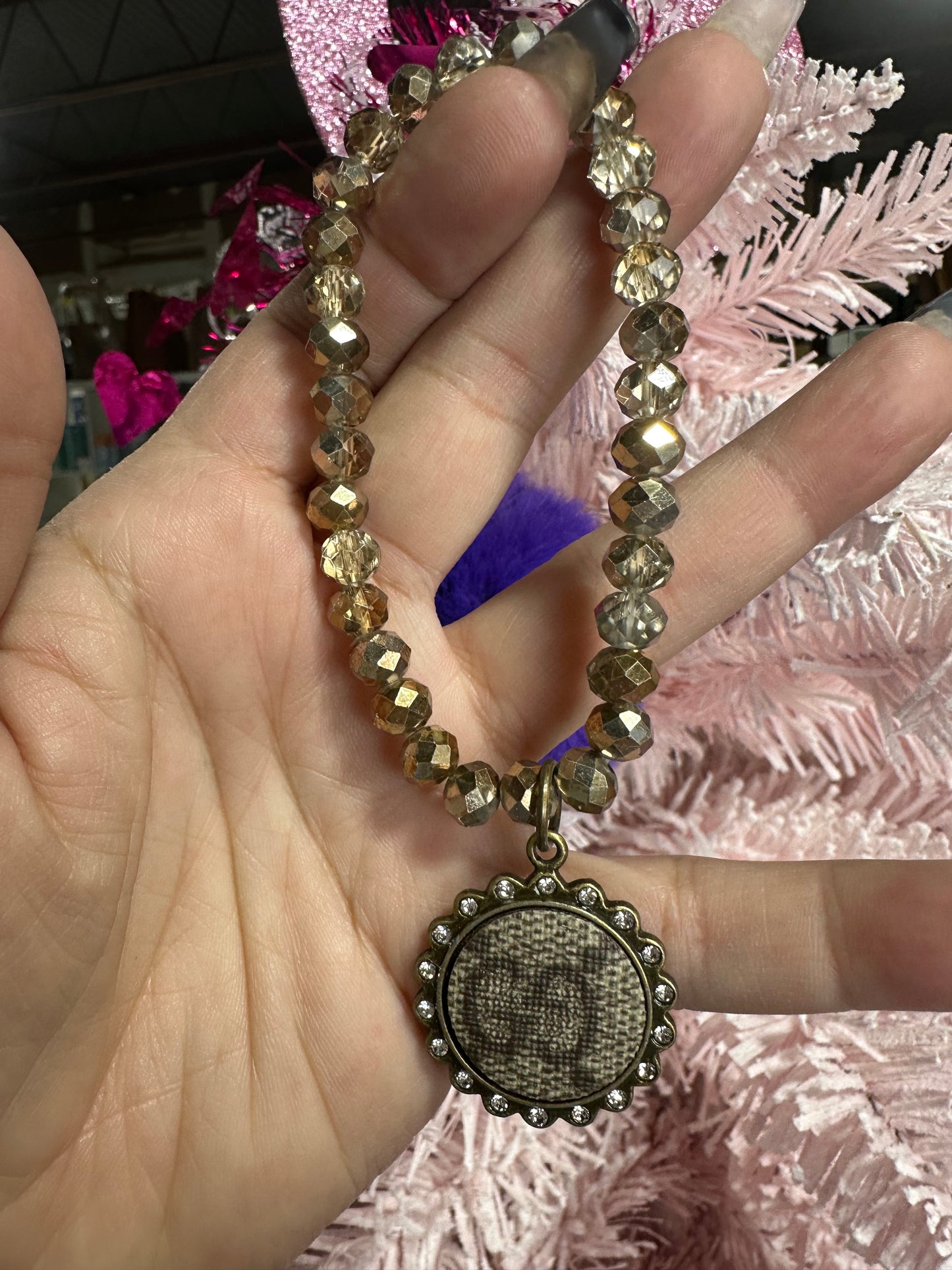 Crystal Gold Gigi Bracelet