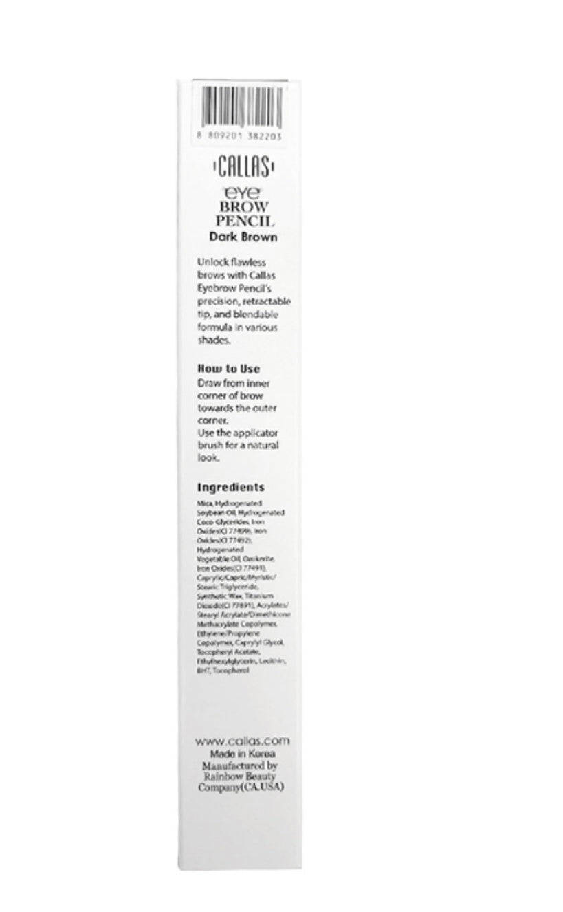 CALLAS EYEBROW PENCIL (DARK BROWN)