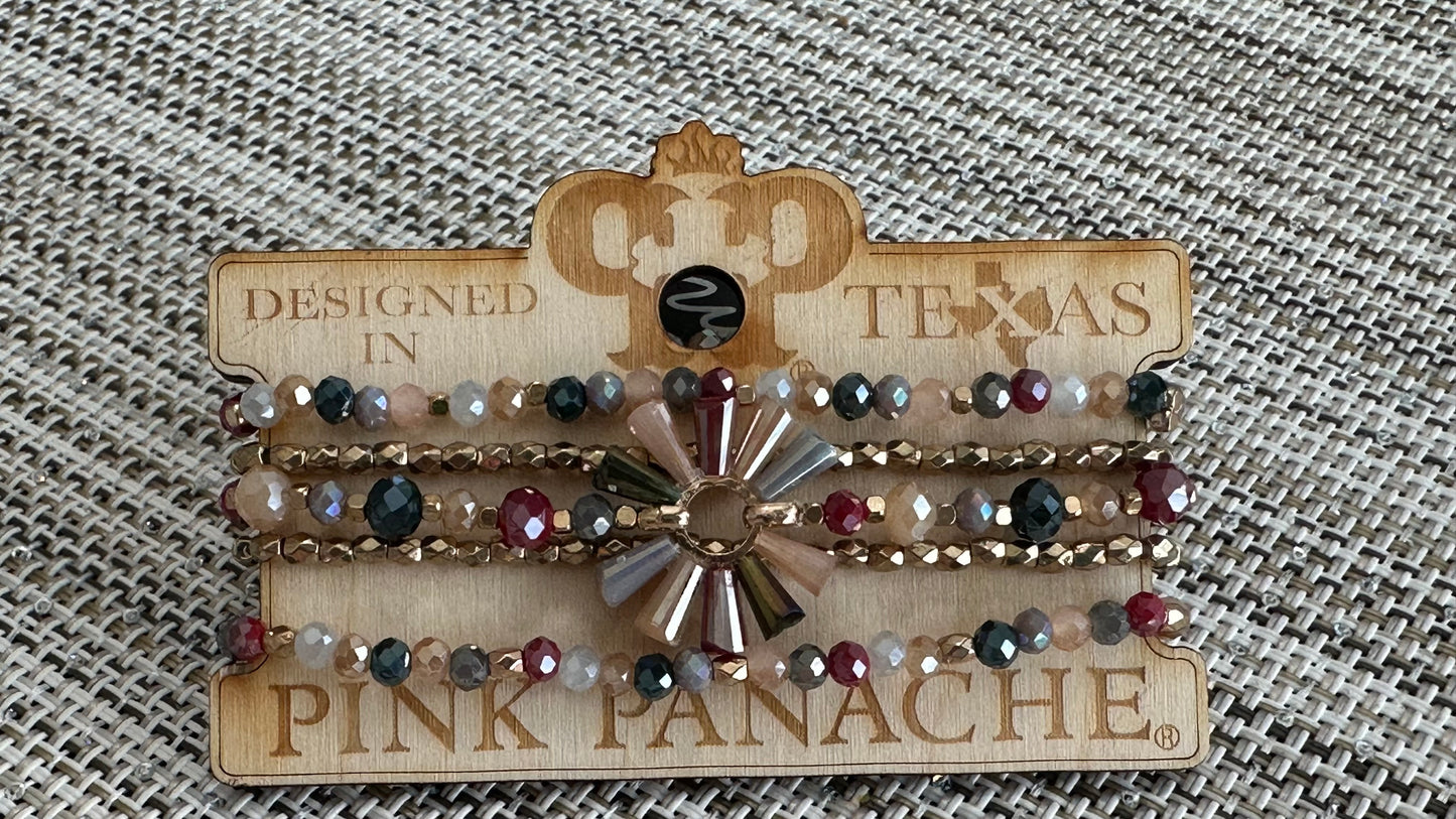 Panache Bracelet Stack (Austrian Crystals)