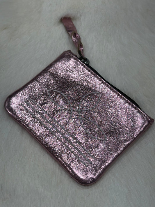 Boot Stitch Coin Pouch