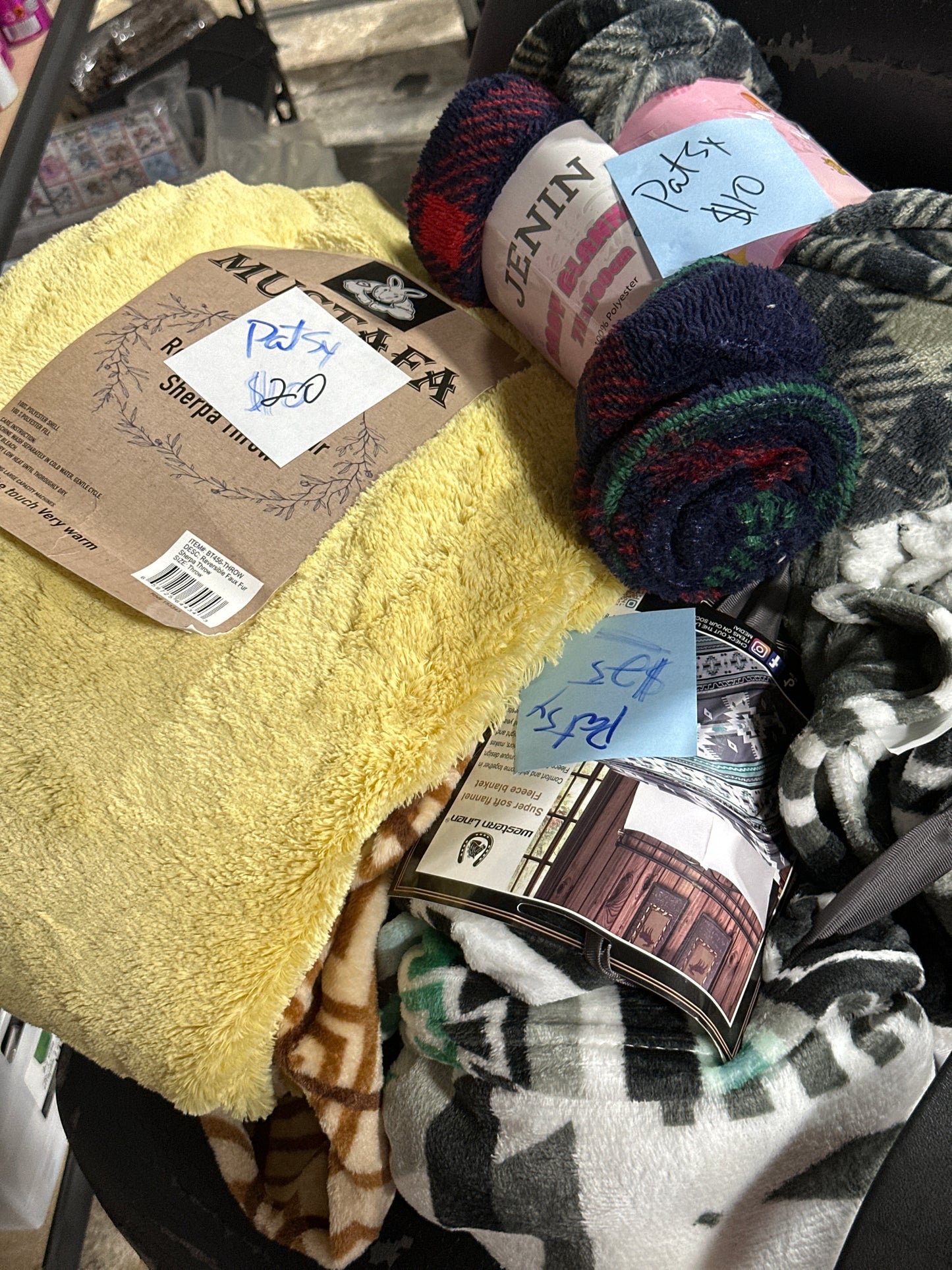 PATSY 3 blankets