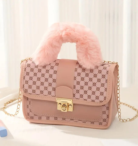 Cute Plush Handbag