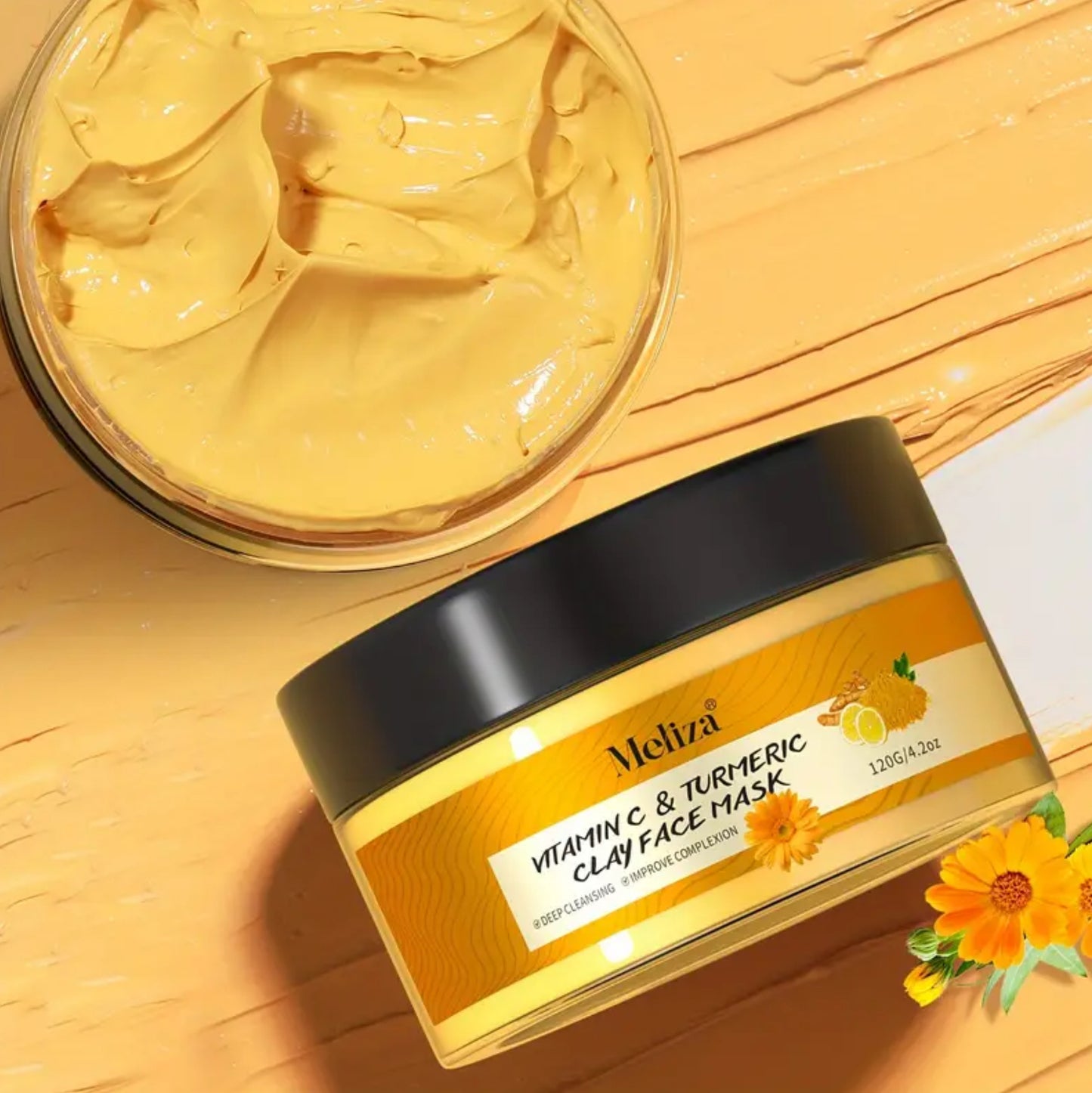 Vitamin C & Tumeric Clay Mask