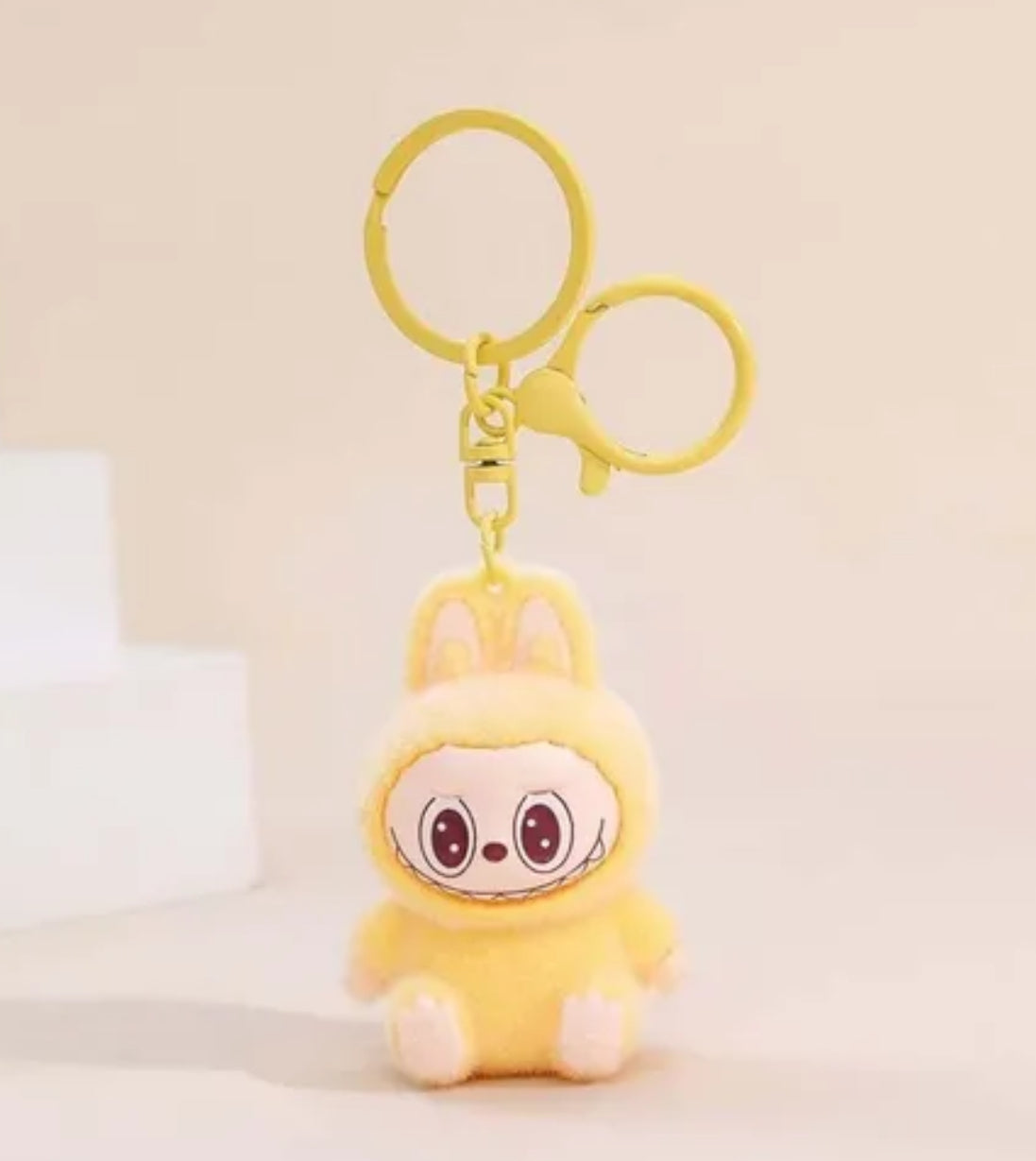 Pastel Labubu Keychain
