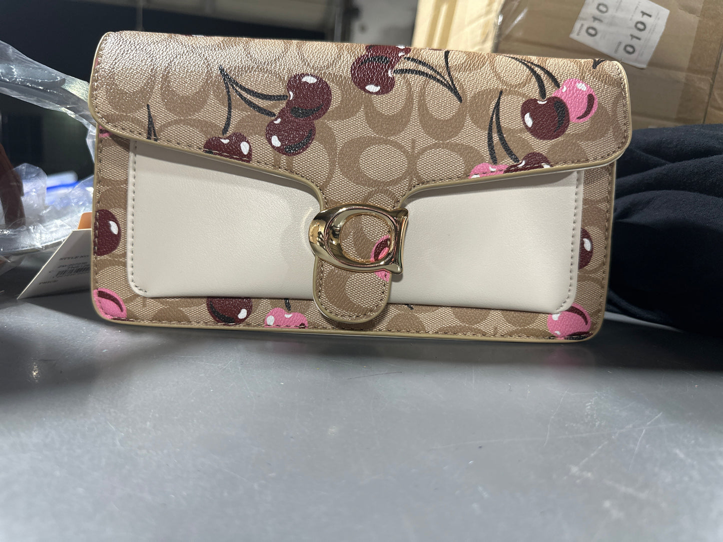 Cherry Pattern Design Shoulder Bag ZM-20723B