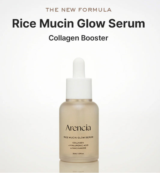 ARENCIA RICE MUCIN GLOW SERUM 8 - 30ML / 1.01 FL.OZ