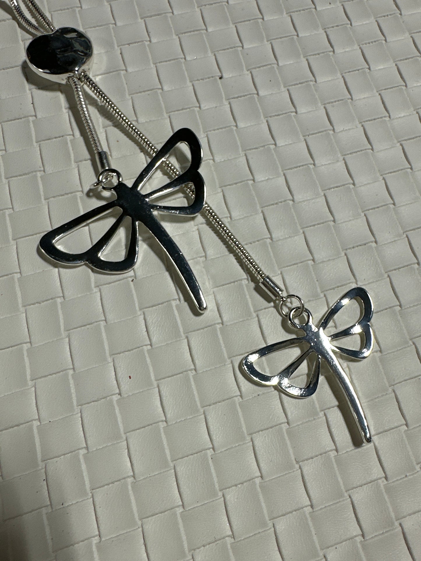 Dragonfly long necklace