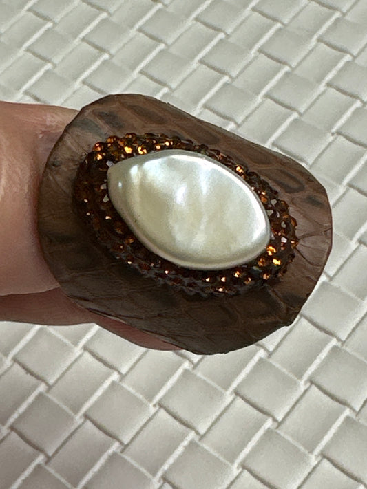 Animal Print Ring -4