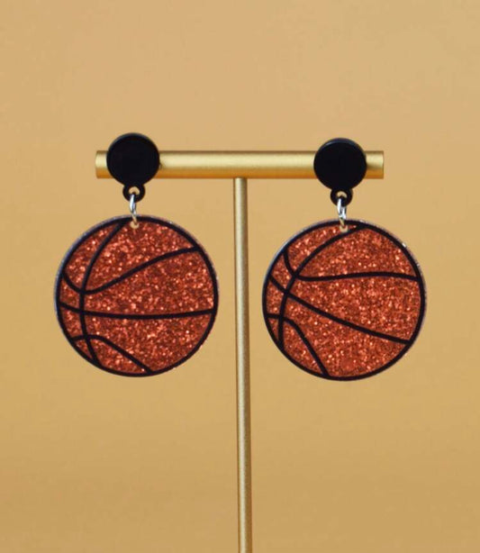 Basketball Earrings