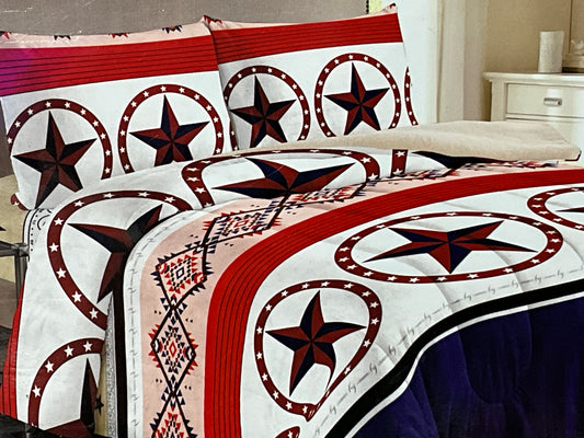 Texas star borrego 3PC BEDSPREAD - Jumbo King