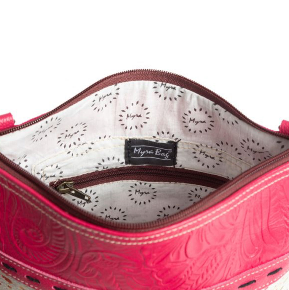 ROSA VERDE CANVAS & HAIRON BAG