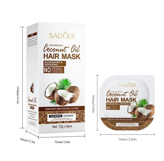 Coconut Oil Hair Mask.