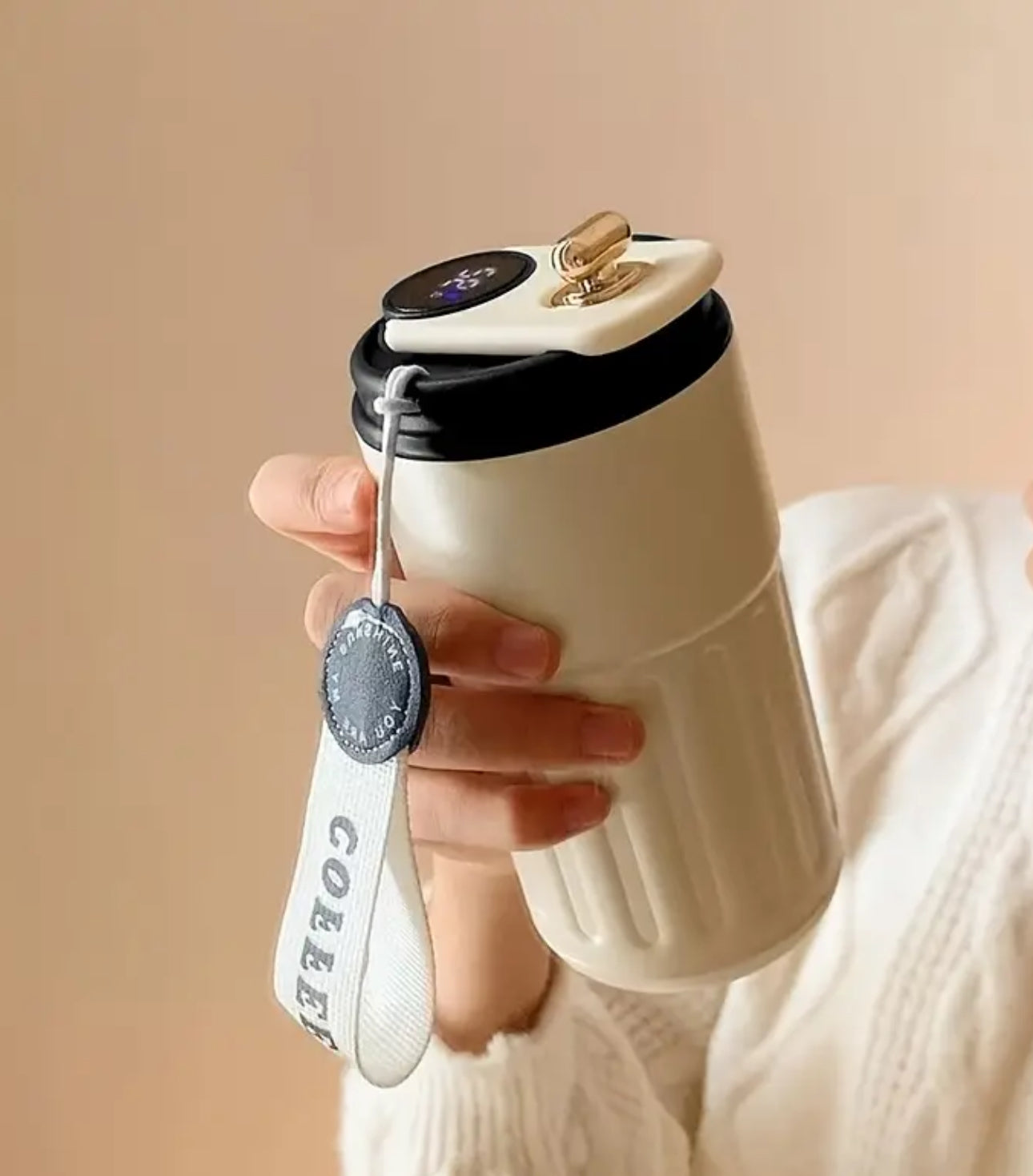 Stainless Steel Insulated Coffee Travel Mug,
