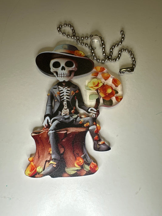 DAY OF THE DEAD KEYCHAIN