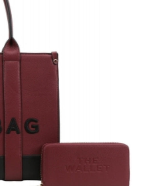 Tote Bag With Wallet 1136W