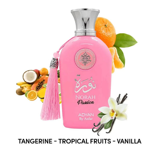 Norah Passion For Women By Adyan Eau De Parfum Spray 3.4 Oz