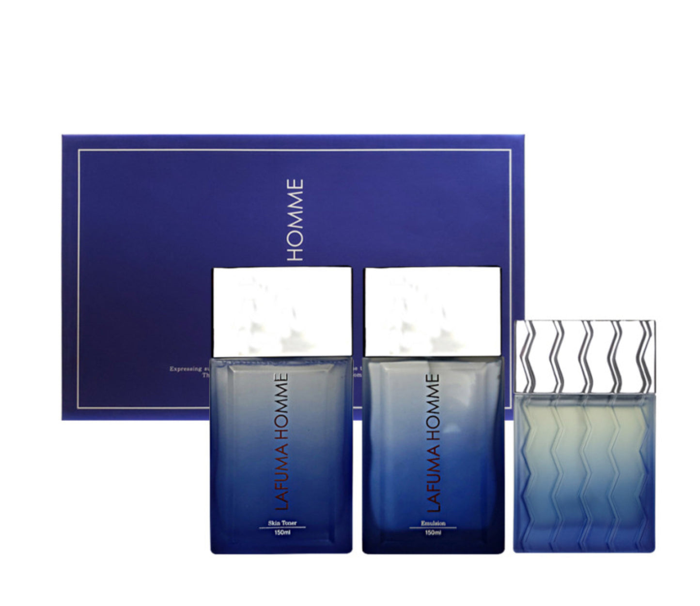 LK LAFUMA HOMME BLUE SKIN CARE 3PCS SET