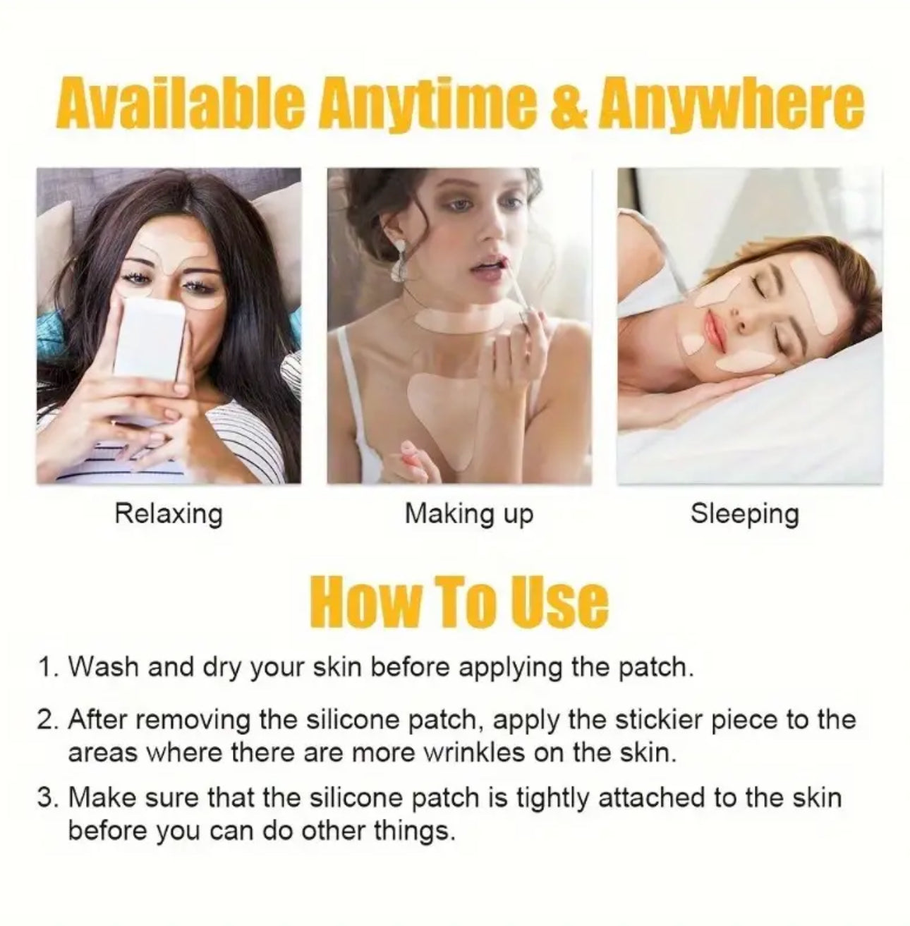 Firming facial Gel Patch