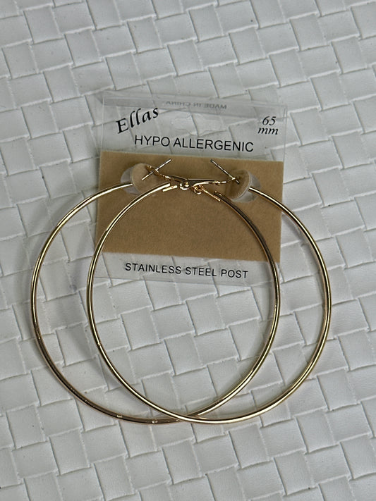 Big Gold Hoops