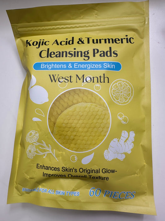 Turmeric & Kojic Acid Facial Cleansing Pads
