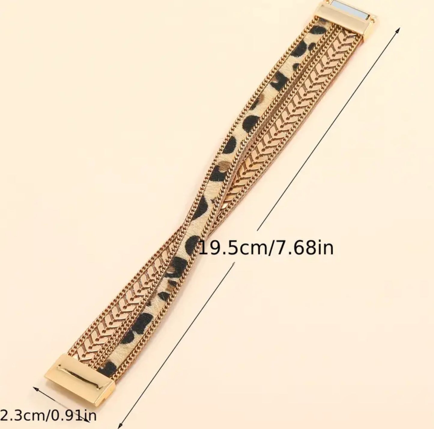 Leopard Print Bracelet