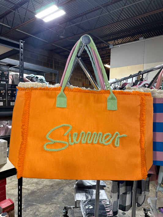 Summer Beach Tote Bag