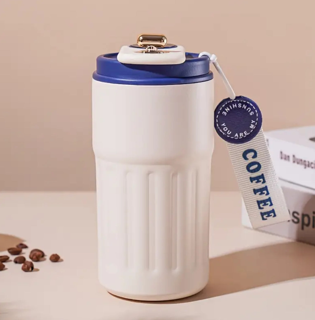 Stainless Steel Insulated Coffee Travel Mug,