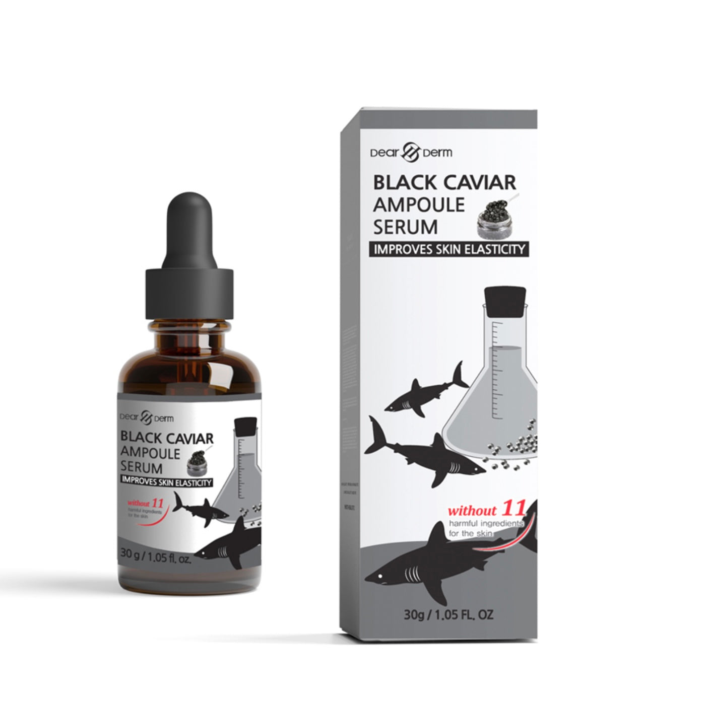 DEARDERM BLACK CAVIAR AMPOULE SERUM